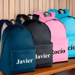 Mochila escolar personalizada