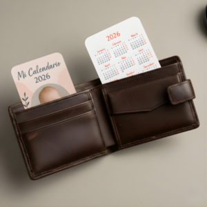 Calendario bolsillo